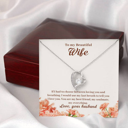 To My  Wife Necklace