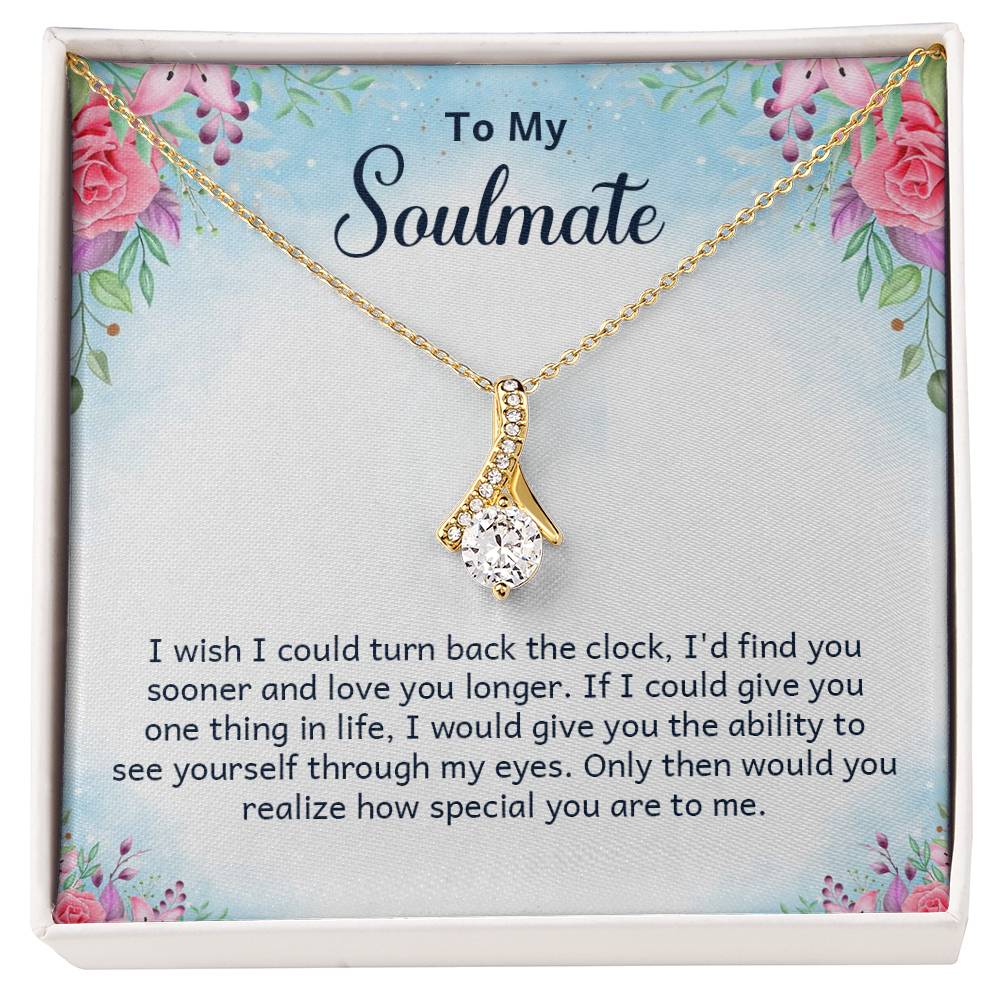 Alluring Beauty Necklace To My Soulmate