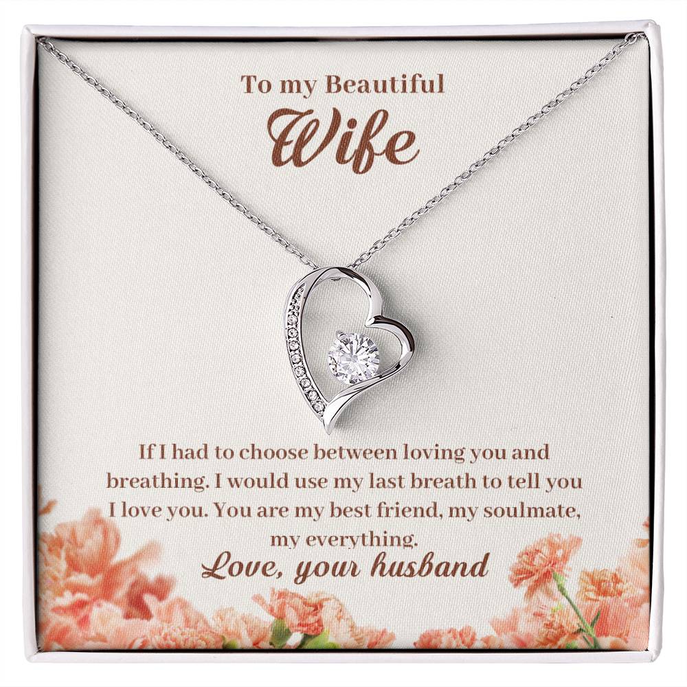 To My  Wife Necklace