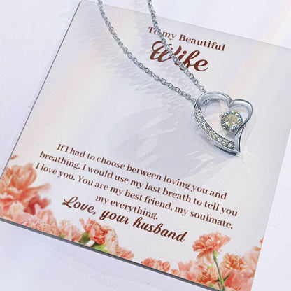 To My  Wife Necklace