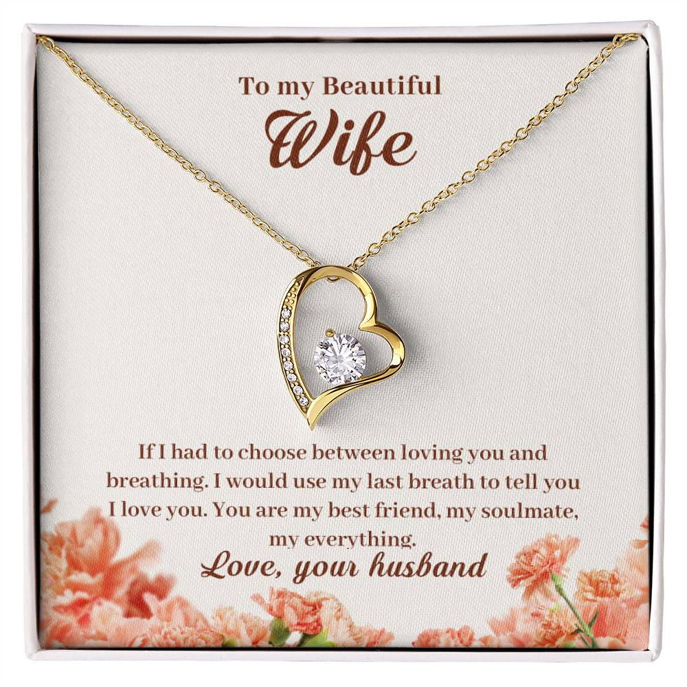 To My  Wife Necklace