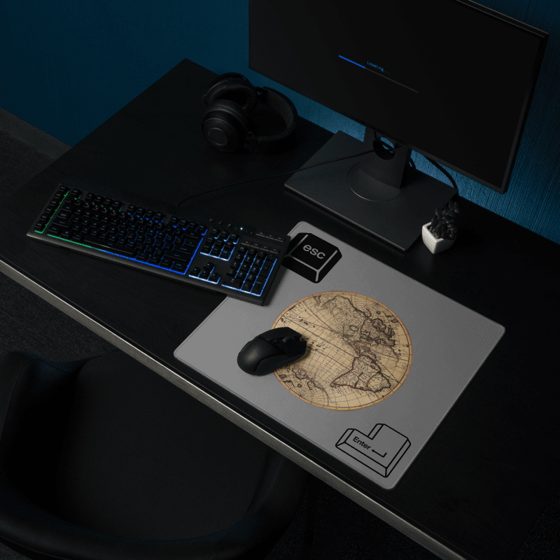 Gaming mouse pad